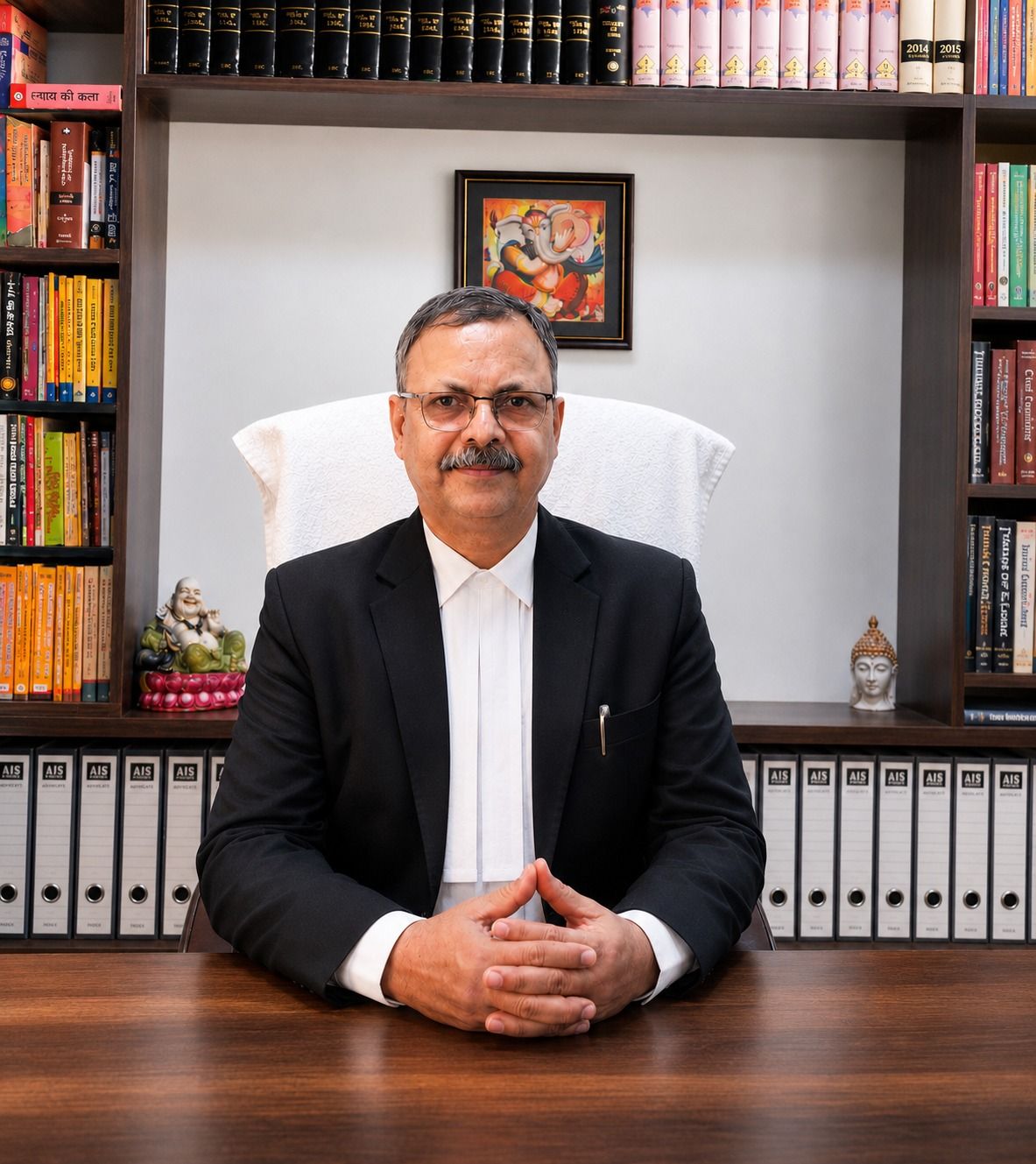 Advocate Vijay Kumar Mishra and Srishti Mishra
